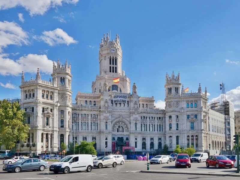 Palacio de Cibeles v Madridu